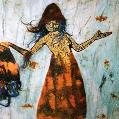 La femme cheveux