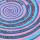 Vortex en bleu et rose