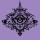 Oracle sur fond mauve