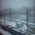 La gare des chantiers sous la neige