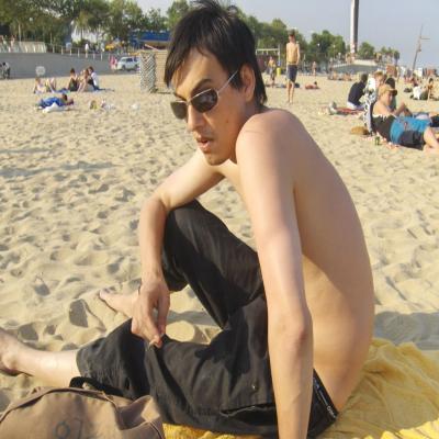 Sur la plage