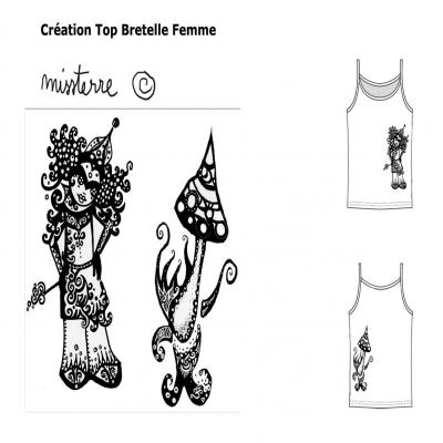 Top Fée-Champignon